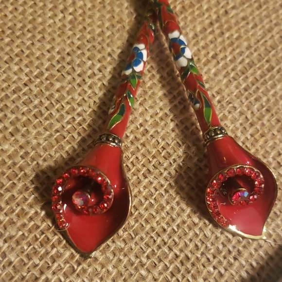 2/$10! Cloisonne Hair accessory stick pin - Picture 3 of 8